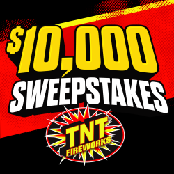 TNT Fireworks $10,000 Sweepstakes prize ilustration
