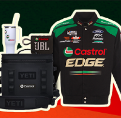 Castrol 125th Anniversary Sweepstakes prize ilustration