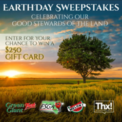 Farm Star Living Earth Day Sweepstakes prize ilustration