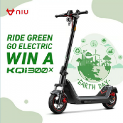 Ride Green, Go Electric Sweepstakes prize ilustration