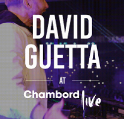 David Guetta Chambord Live Giveaway prize ilustration