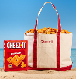 Cheez-It Tote Sweepstakes prize ilustration