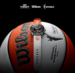 Wilson x Tissot x WNBA Sweepstakes prize ilustration