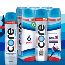 Core Water USA Gymnastics Sweeps prize ilustration