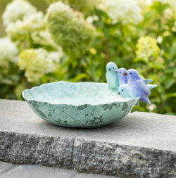 Glazed Birdbath Bowl Giveaway prize ilustration