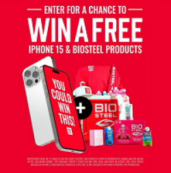 BioSteel Sweepstakes prize ilustration