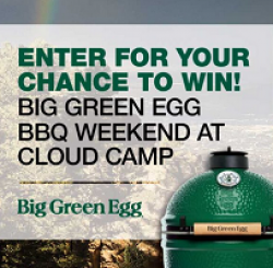 Big Green Egg Culinary Weekend Sweeps prize ilustration