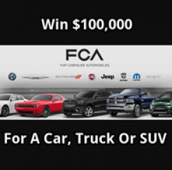 2025 FCA US LLC Sweepstakes prize ilustration