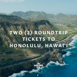 Mauna Loa Hawaii Sweepstakes prize ilustration