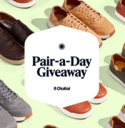 OluKai Pair A Day Giveaway prize ilustration