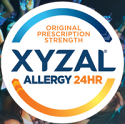 XYZAL Concerts for a Year Sweepstakes prize ilustration