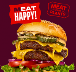 Impossible Foods Meat Happy Sweepstakes prize ilustration