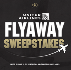 United Airlines Flyaway Sweepstakes prize ilustration