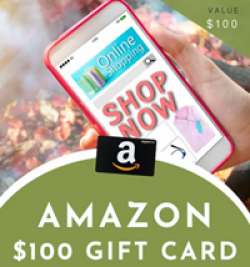$100 Amazon Giveaway prize ilustration