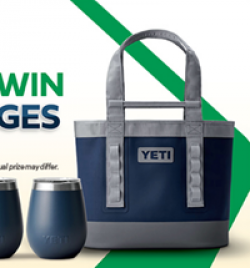 AutoZone YETI Sweepstakes prize ilustration