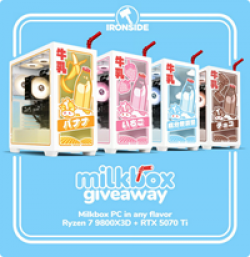 Milkbox PC Giveaway prize ilustration