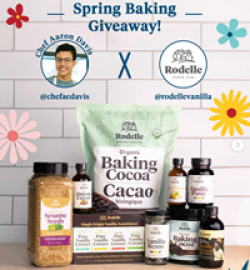 Rodelle Spring Baking Giveaway prize ilustration