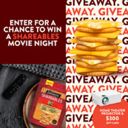 Sargento Movie Night Sweepstakes prize ilustration