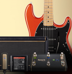 Positive Grid Guitar Month Giveaway prize ilustration