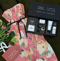 Tanya Taylor Earth Day Giveaway prize ilustration