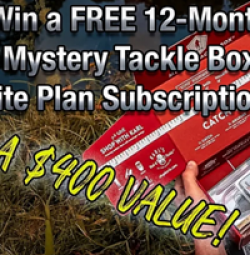 Huge Mystery Tackle Box Elite Plan Giveaway prize ilustration