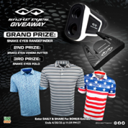Rock Bottom Golf Snake Eyes Giveaway prize ilustration