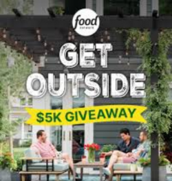 Food Network Get Outside Sweepstakes prize ilustration