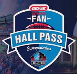 Genie Ultimate Fan Hall Pass Sweepstakes prize ilustration