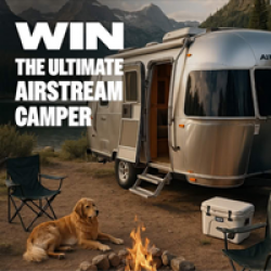 Airstream Caravel &amp; Toyota Tundra Sweeps prize ilustration
