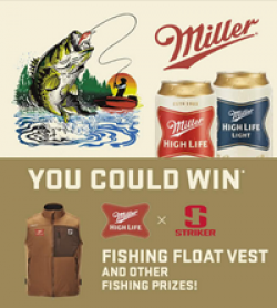 Miller High Life Fishing Instant Win prize ilustration