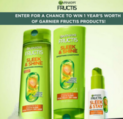 Garnier Fructis Sweepstakes prize ilustration