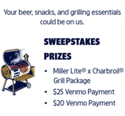 Miller Lite Summer Sweepstakes prize ilustration