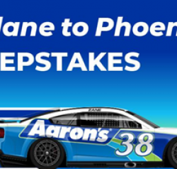 Aarons Fast Lane to Phoenix Sweepstakes prize ilustration