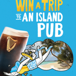 Lovely Day for a Guinness Sweepstakes prize ilustration