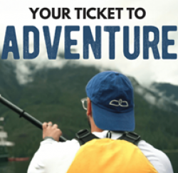 Your Ticket to Adventure Sweepstakes prize ilustration