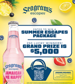 Seagrams Escapes Summer Essentials prize ilustration