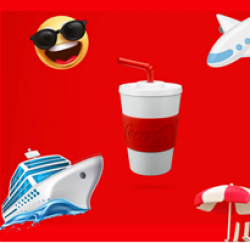 Coca-Cola Summer Emoji Game prize ilustration