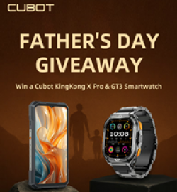 Cubot Fathers Day Sweepstakes prize ilustration