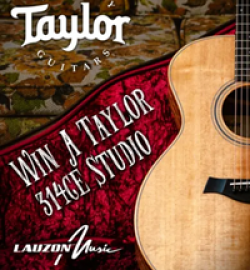 Taylor 314ce Studio Guitar Giveaway prize ilustration