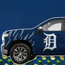 Avocados from Peru Detroit Tigers Sweeps prize ilustration