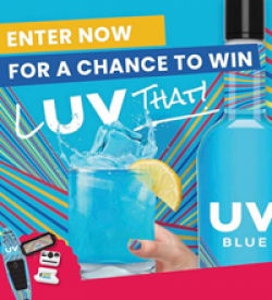 UV Vodka Luv That National Sweepstakes prize ilustration