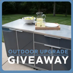 Blue Sky Outdoor Upgrade Sweepstakes prize ilustration