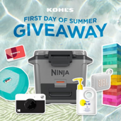 Kohl's First Day of Summer Sweepstakes prize ilustration