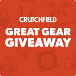 Crutchfield July Sweepstakes prize ilustration