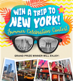 Juniors Cheesecake NYC Sweepstakes prize ilustration