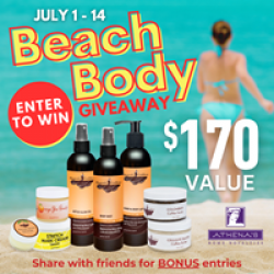 Beach Body Giveaway prize ilustration