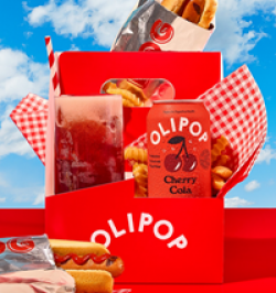 Olipop Cherry Cola Giveaway prize ilustration