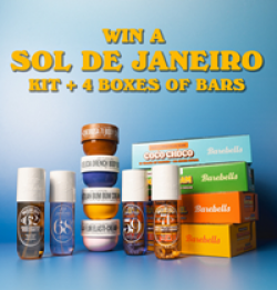 Sol de Janeiro x Barebells Giveaway prize ilustration