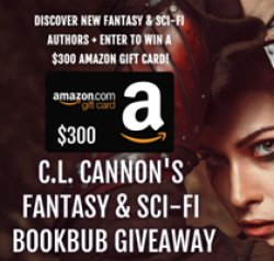 Fantasy and Sci-Fi BookBub Giveaway prize ilustration