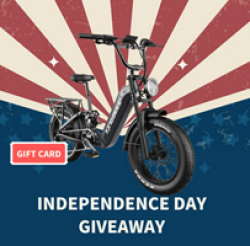 Kingbull Bike Independence Day Giveaway prize ilustration